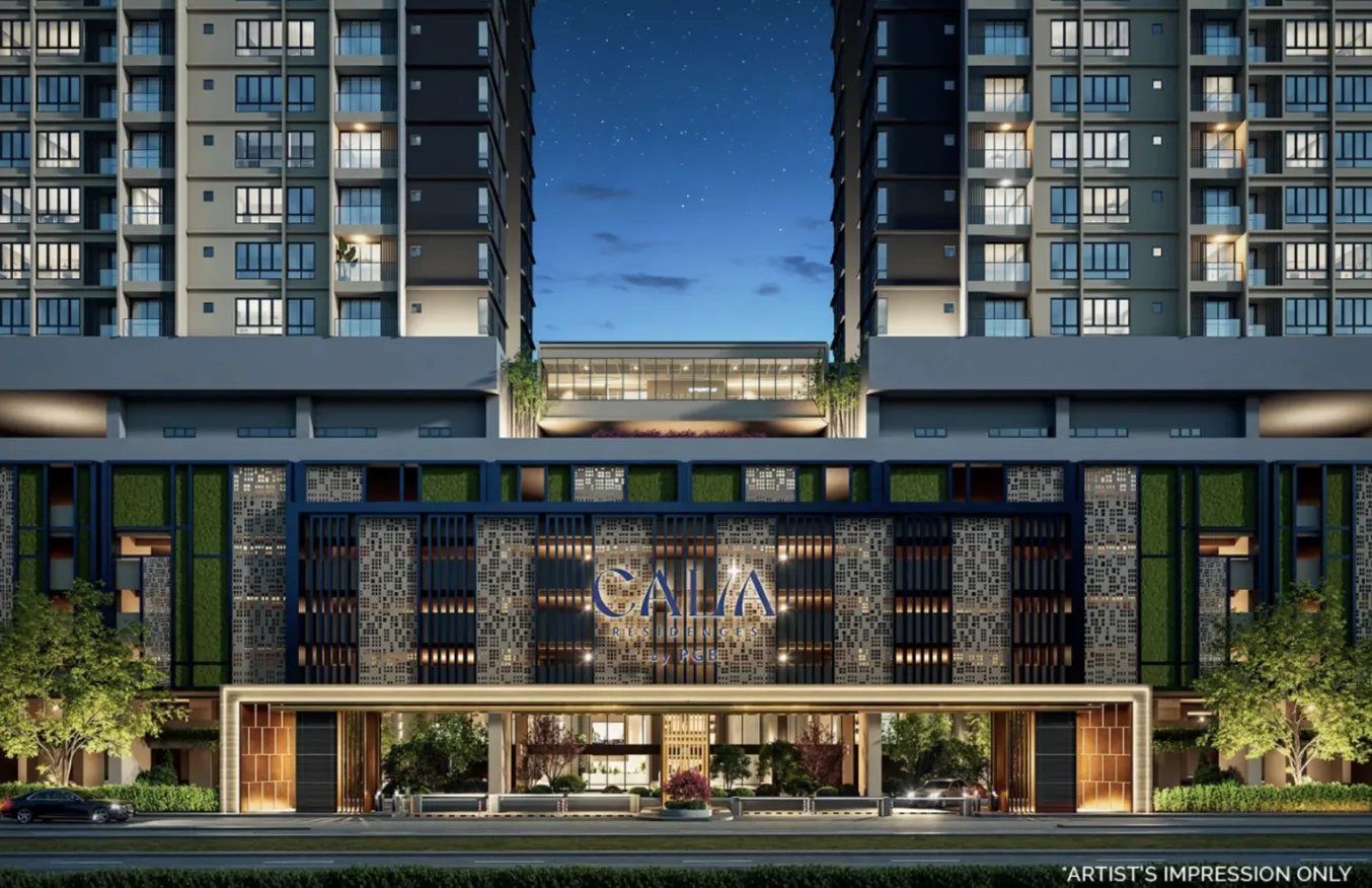 Calia Residence @ Danga Bay facade