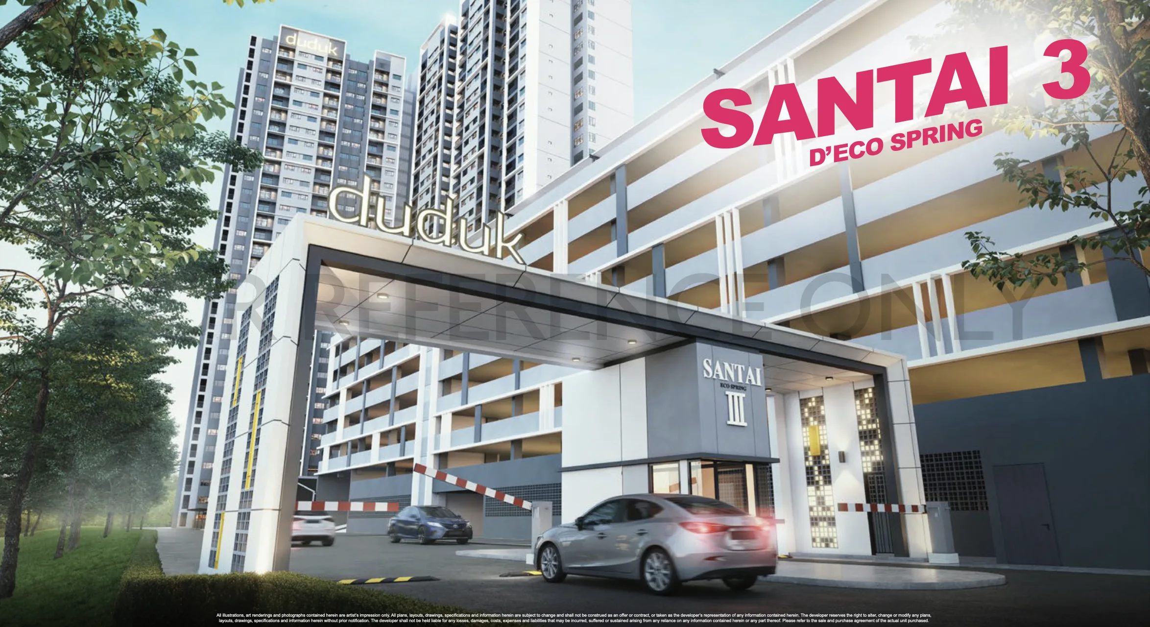 Eco Spring Duduk @ Santai 3 facade