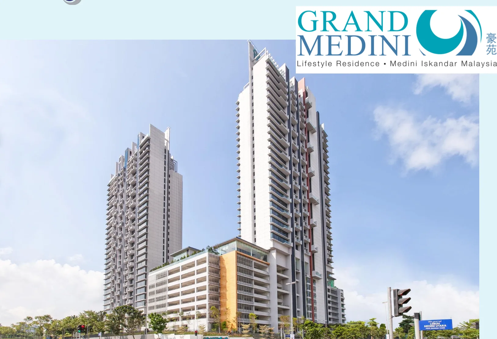 Grand Medini Residences facade