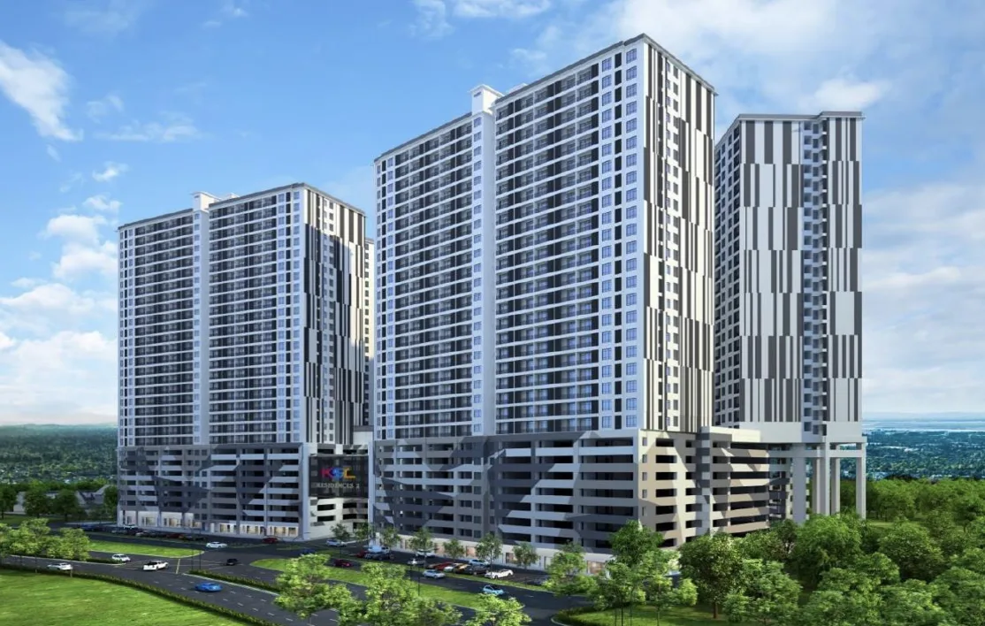 KSL Residences 2 @ Kangkar Tebrau facade
