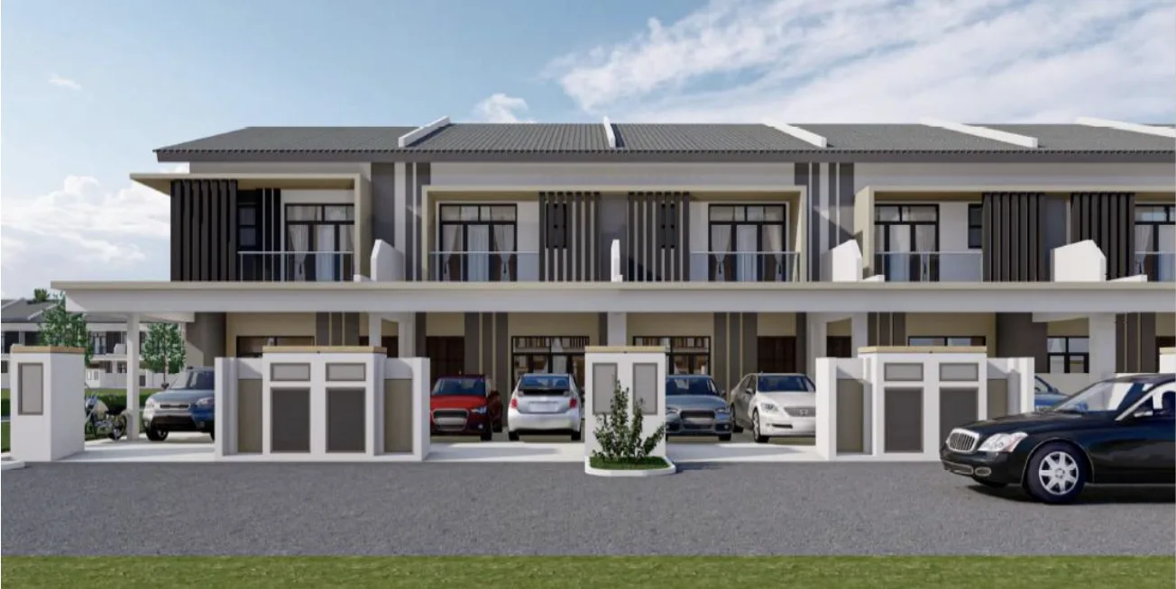 KSL Taman Bestari Alma Rosewood facade