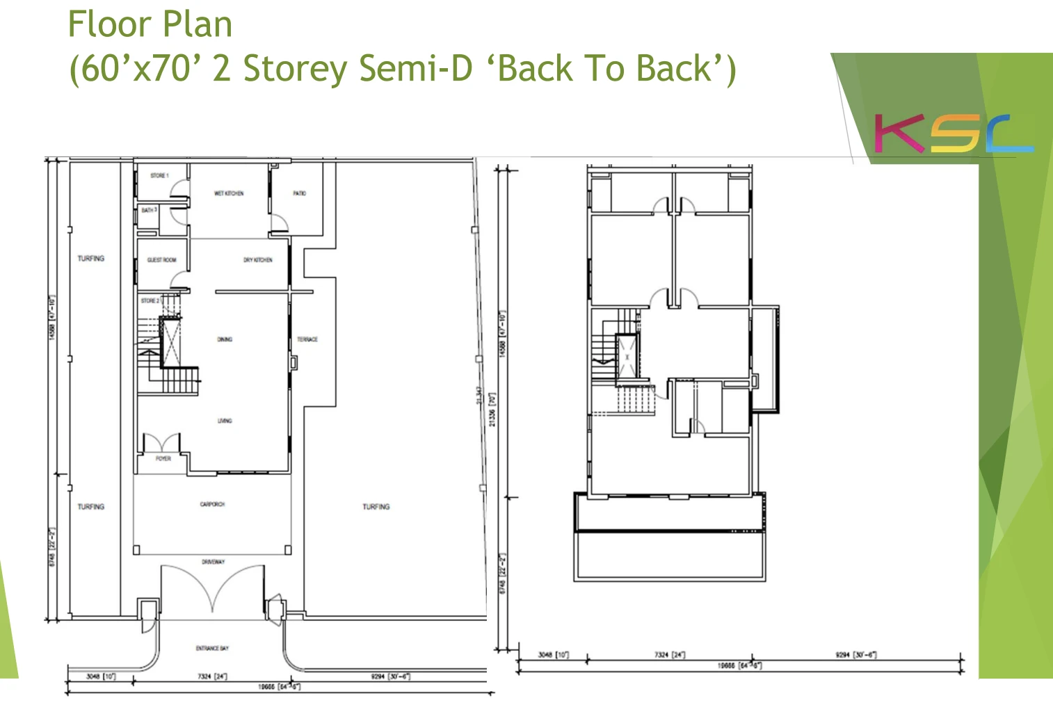 KSL Taman Mutiara Bestari Phase 4 Semi D 60 X 70 Phase 4A DSCH 32x70 / 32x75 Land sizes from 30x70, 32x70, 32x75, 35x56, 38x70, 38x144 depending type sqft floor plan