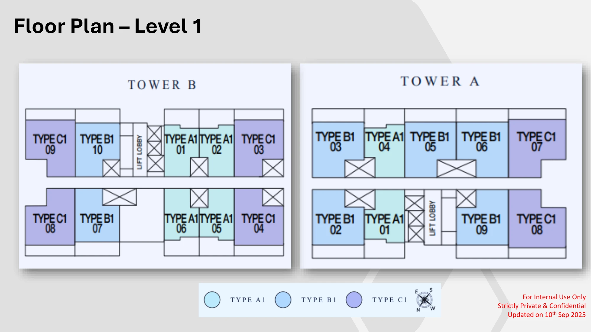 Sky Curve Floor Plan Level 1 Type A 1 Bedroom 1 Bath 579-1,111 sq ft sqft floor plan