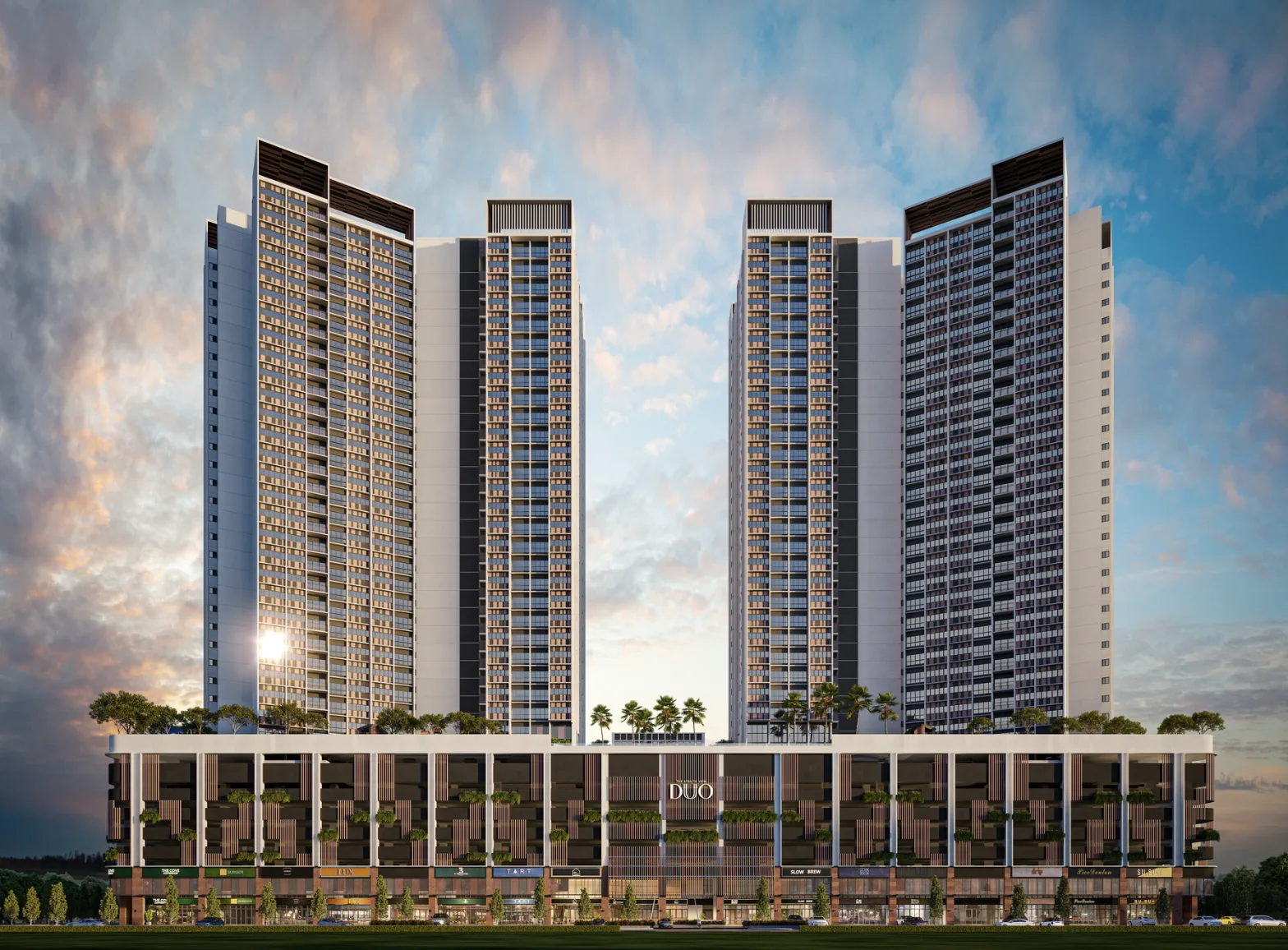 Straits View Duo facade