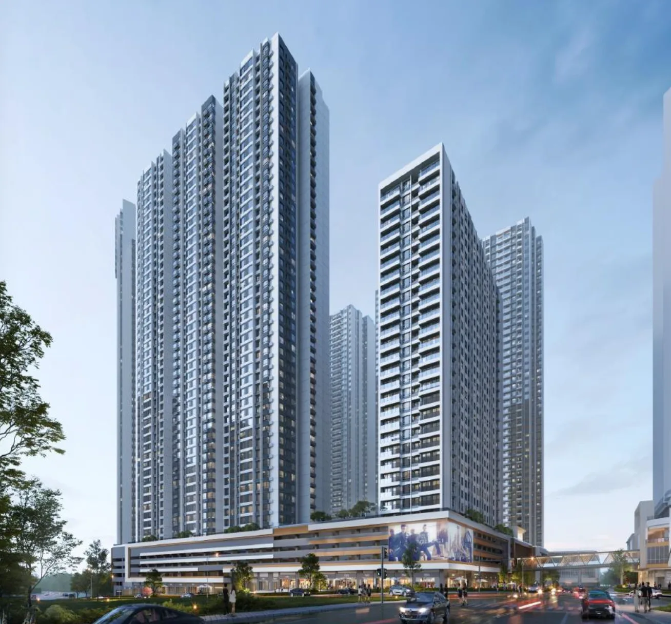 R&F Princess Cove Phase 3 New Casa Suites façade artist impression